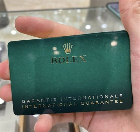 quando inizia la garanzia 5 anni in rolex|rolex international guarantee.